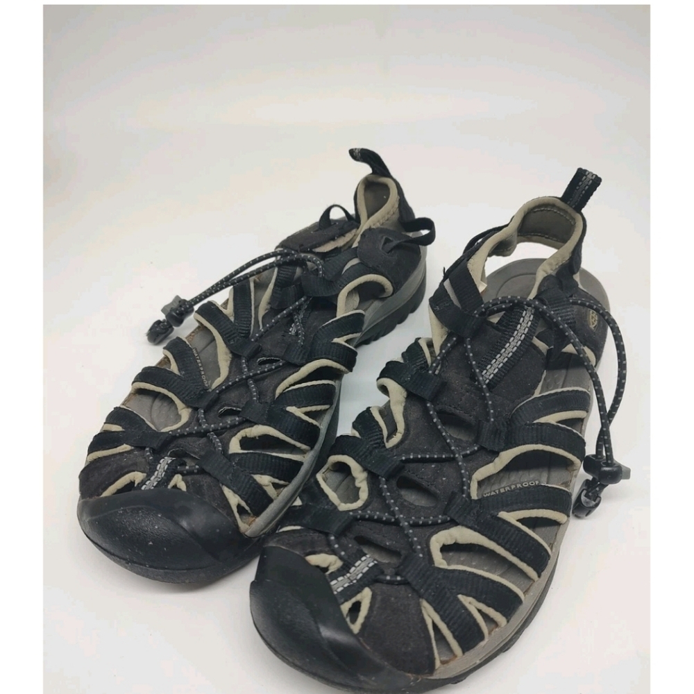 Keen WHISPER 5124 BKGA Black and Tan Women's Sandals